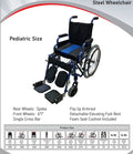 Wheel Chair with Foot Regulator