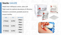 gauze 4*4 steriel ( 100 )