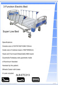 Electric bed ( free delivery )